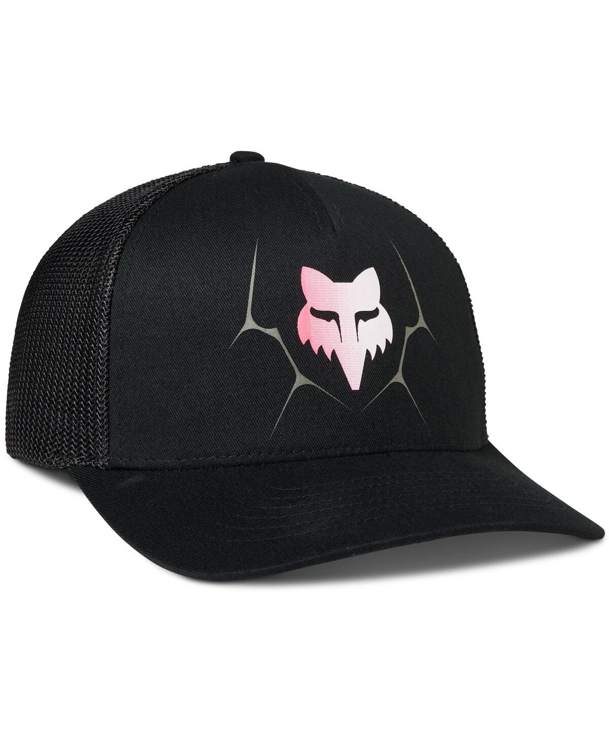 Fox Men's  Black Syz Flexfit Flex Hat