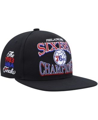 Men's Mitchell & Ness Black Philadelphia 76ers Hardwood Classics SOUL ...