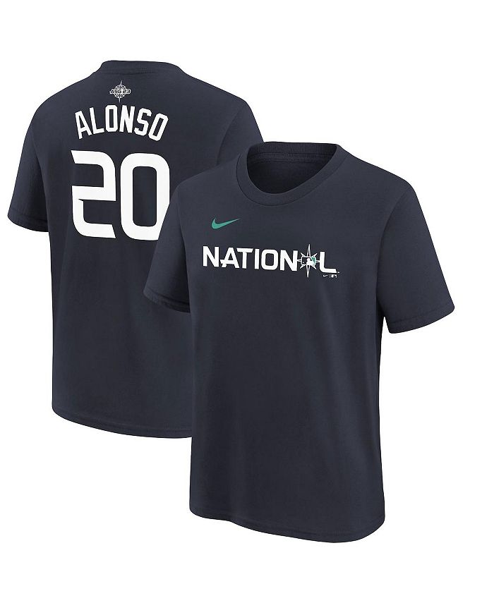 Nike Big Boys Pete Alonso Navy National League 2023 MLB All-Star Game Name  and Number T-shirt - Macy's