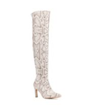 Macys cheap snakeskin boots