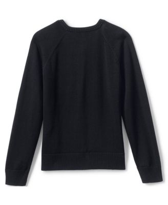 Girls School Uniform Cotton Modal Cardigan Sweater