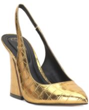 Macys gold pumps online
