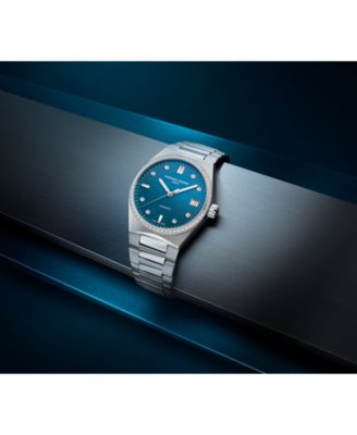 Women's Swiss Automatic Highlife Diamond (5/8 ct. t.w.) Stainless Steel Bracelet Watch 34mm