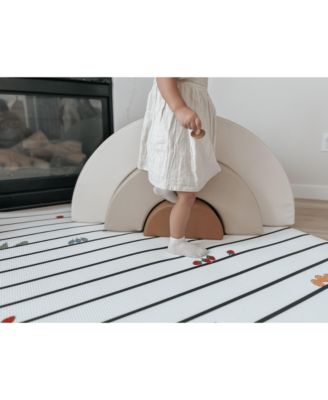 World of Eric Carle x Ofie Mat, Caterpillar pop + Zen line, baby play mat