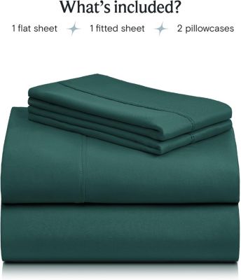 4-PC Silky Soft Cooling Deep Pocket Sheet Set, King