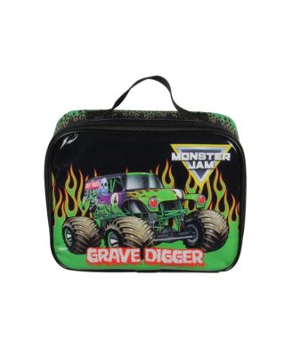 Grave Digger Truck Shaped Insulated Big Large Work Lunch Box Bag