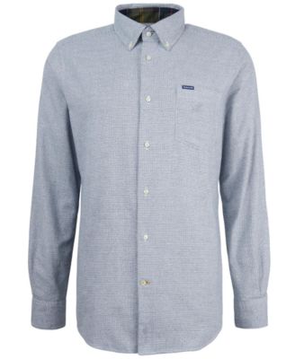 Men's Turner Tailored-Fit Micro-Houndstooth Button-Down Shirt 