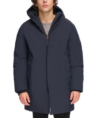 DKNY Men s Refined Full Zip Hooded Parka Macy s