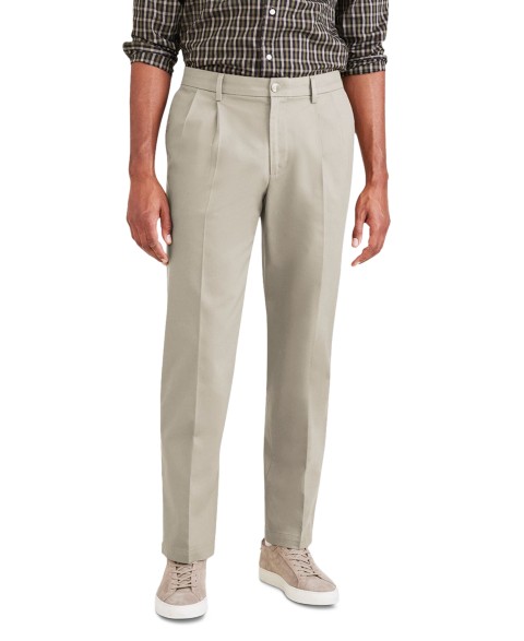 Мужские брюки Dockers Men's Signature Classic Fit Pleated Iron Free Pants with Stain Defender