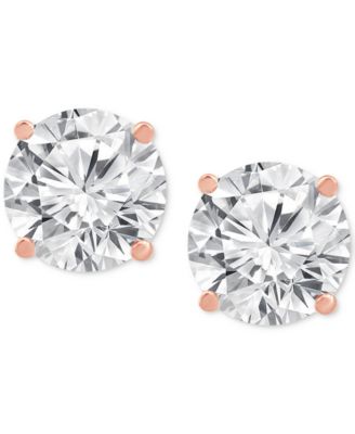 Certified Lab Grown Diamond Stud Earrings (3 ct. t.w.) in 14k Gold