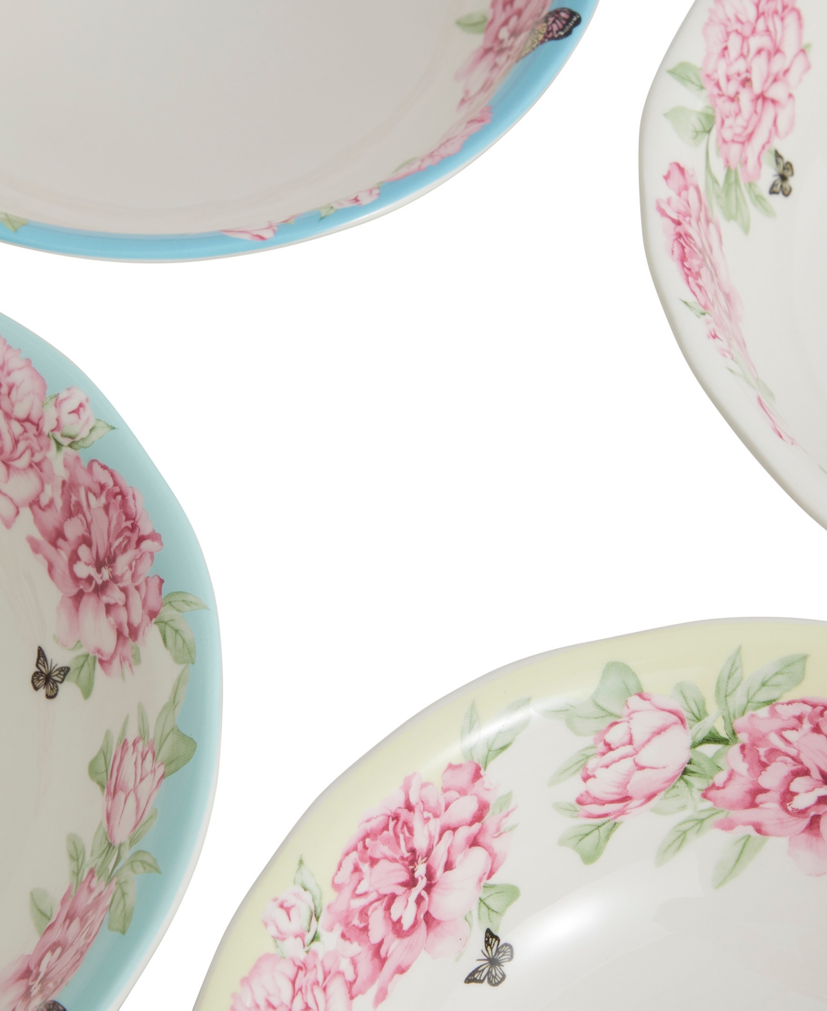Royal Albert Miranda Kerr Everyday Friendship Pasta Bowl, 4 Piece Set, Service For 4 In Multi