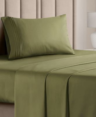 3 Piece Microfiber Sheet Set - Twin Extra Long