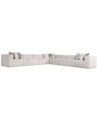 Bernhardt - Bliss 161" 5-Pc. Fabric Modular Sectional