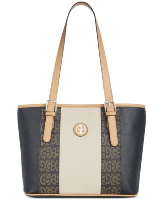 Giani Bernini Saffiano Block Signature Colorblock Large Tote, Created ...