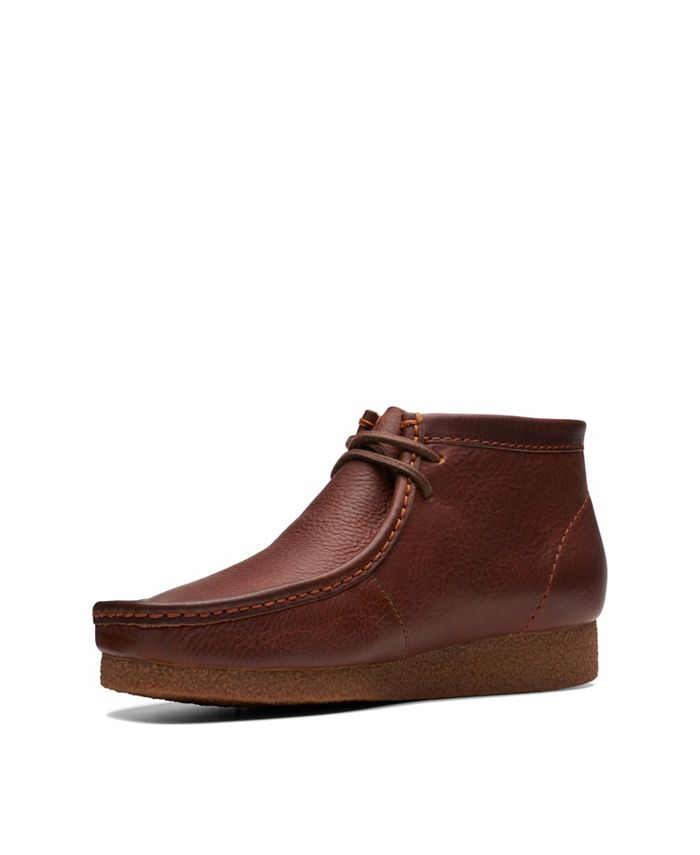 Clarks Men's Collection Shacre Leather Casual Boots - Macy's