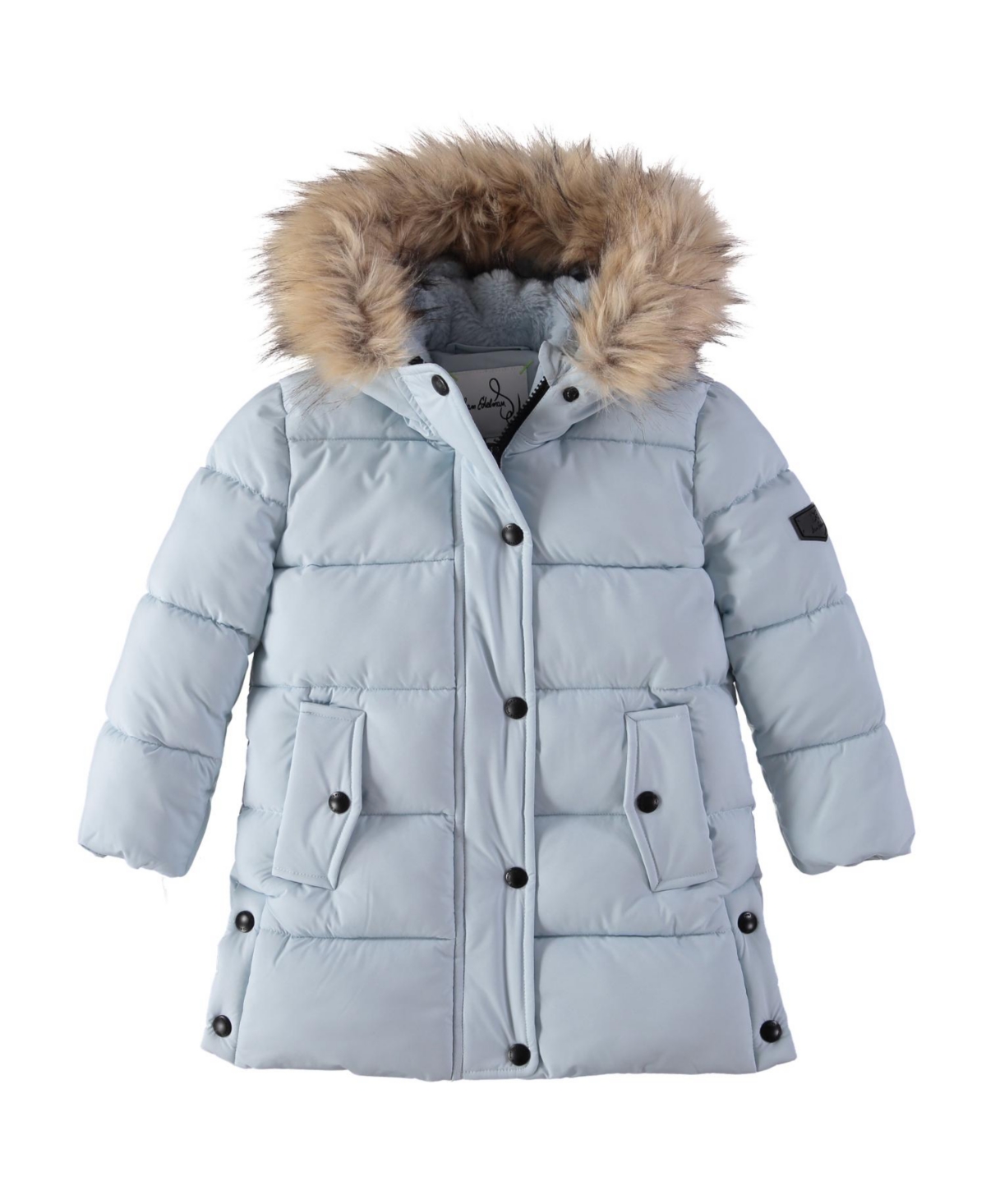 S Rothschild & Co Toddler And Little Girls Expedition Parka Coat In Blue