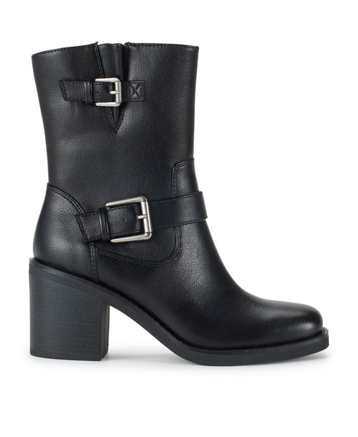 Baretraps Women's Mayla Mid Calf Moto Boots Macy's