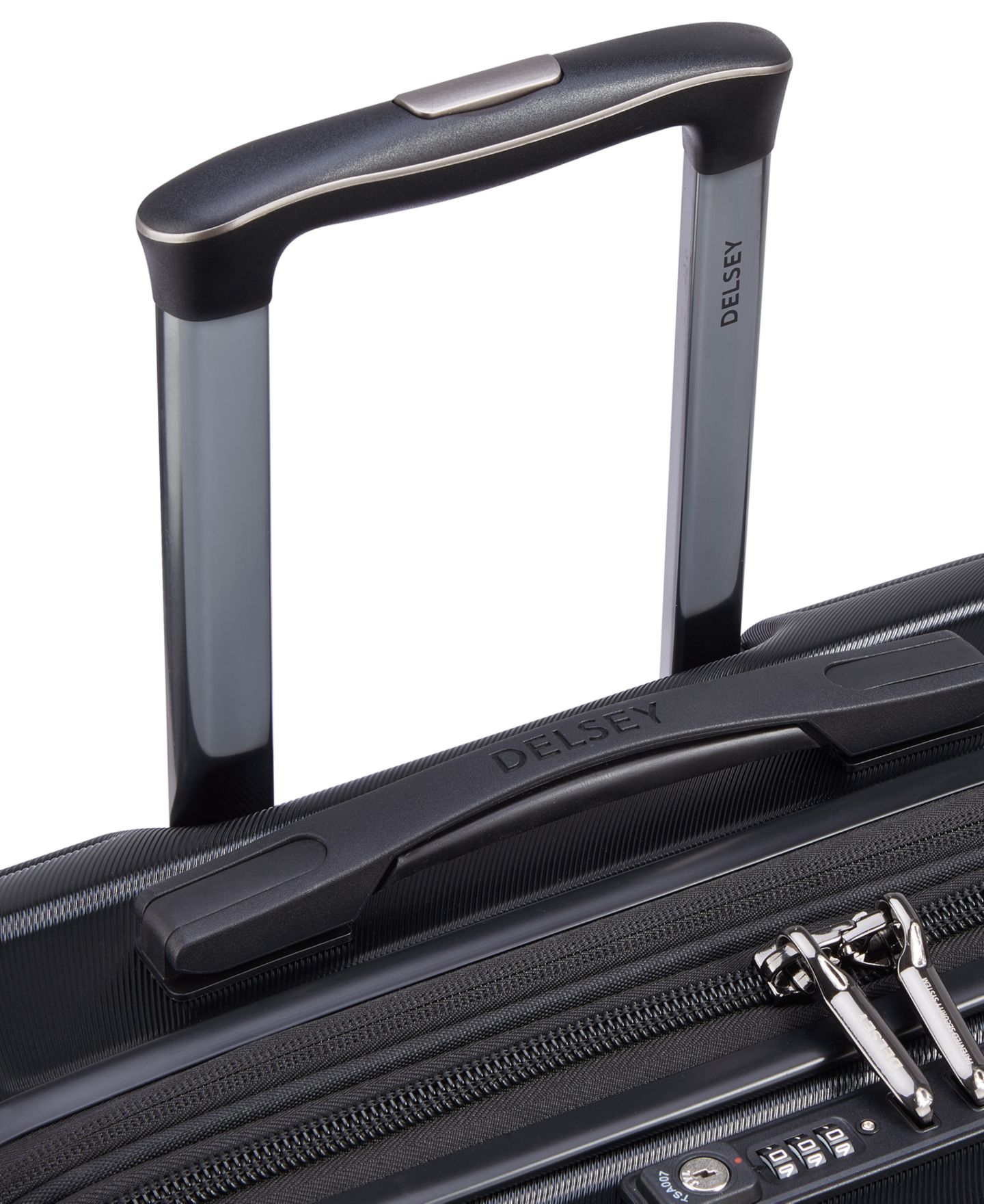 Чемодан Delsey Paris Delsey Shadow 5.0 Expandable 24" Check-in Spinner Luggage, цвет: Чёрный — фото 6