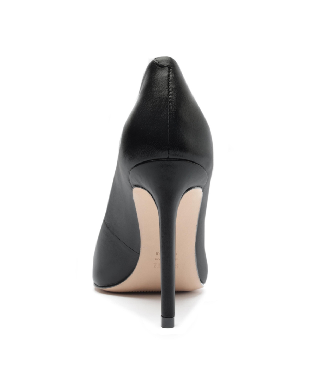 Shop Schutz Women's Lou Pointed Toe Pumps In Black Leather
