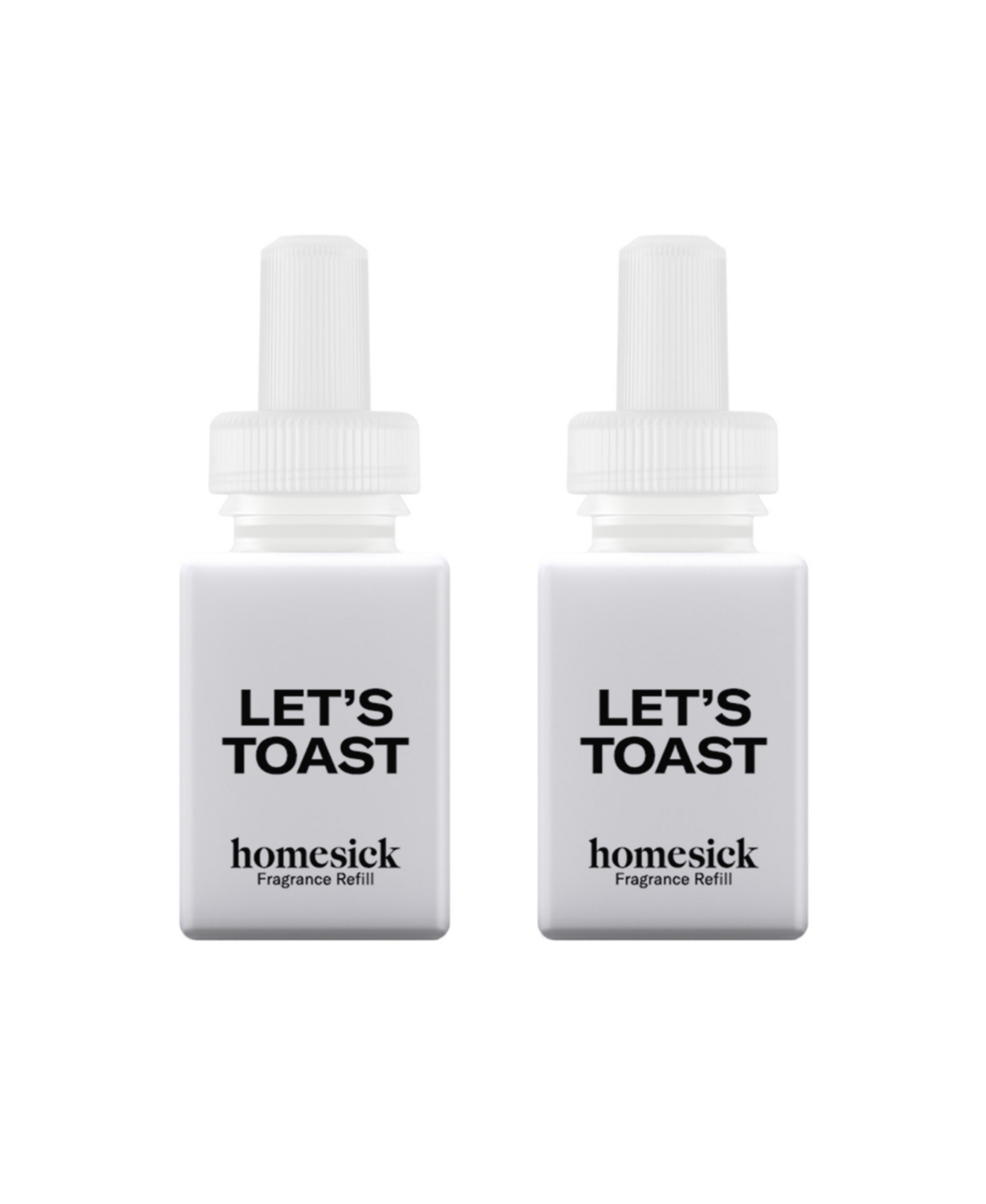 Homesick - Let's Toast - Home Scent Refill - Smart Home Air Diffuser Fragrance - Up to 120-Hours of Luxury Fragrance per Refill - Clean & Safe Di