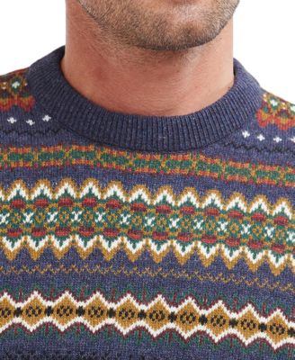 Men's Case Fair Isle Crewneck Sweater