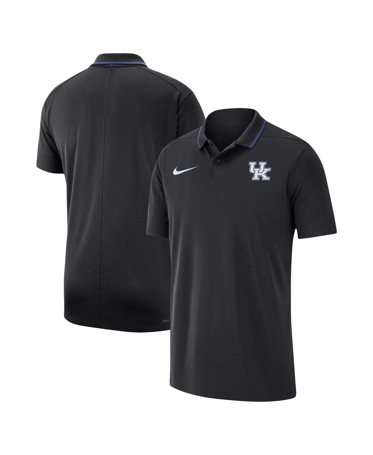 Nike Men's  Black Kentucky Wildcats 2023 Coaches Performance Polo Shirt