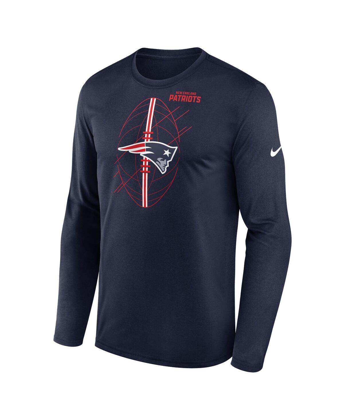 Men's NikeNew England Patriots Legend Icon Long Sleeve T-shirt - Navy