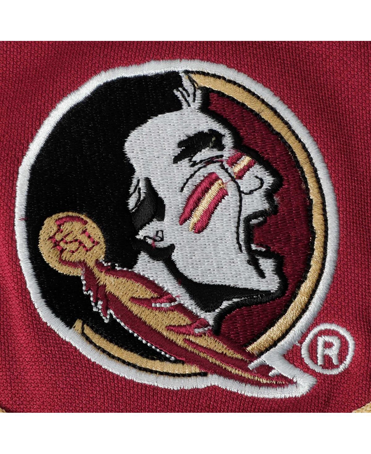LITTLE KING APPAREL BIG GIRLS GARNET FLORIDA STATE SEMINOLES TWO-PIECE CHEER SET 