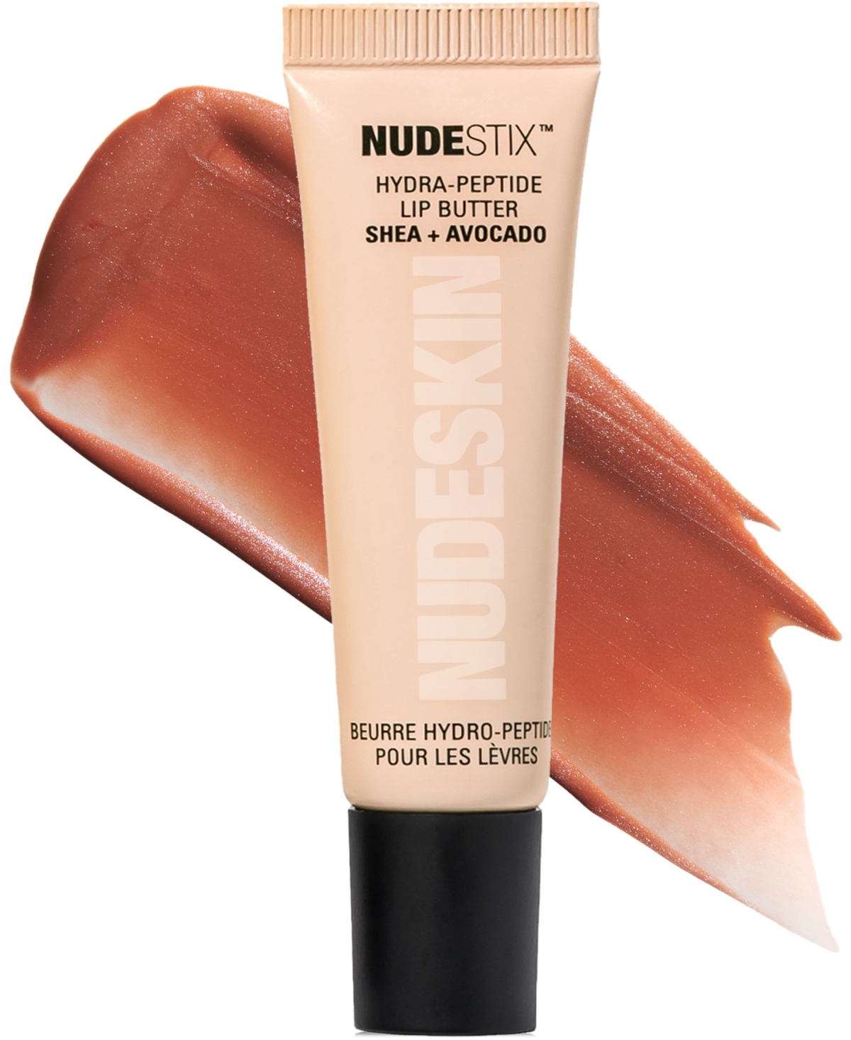 Nudeskin Hydra-Peptide Lip Butter - Dolce Nude (Shimmer Tint Gloss With A Ca