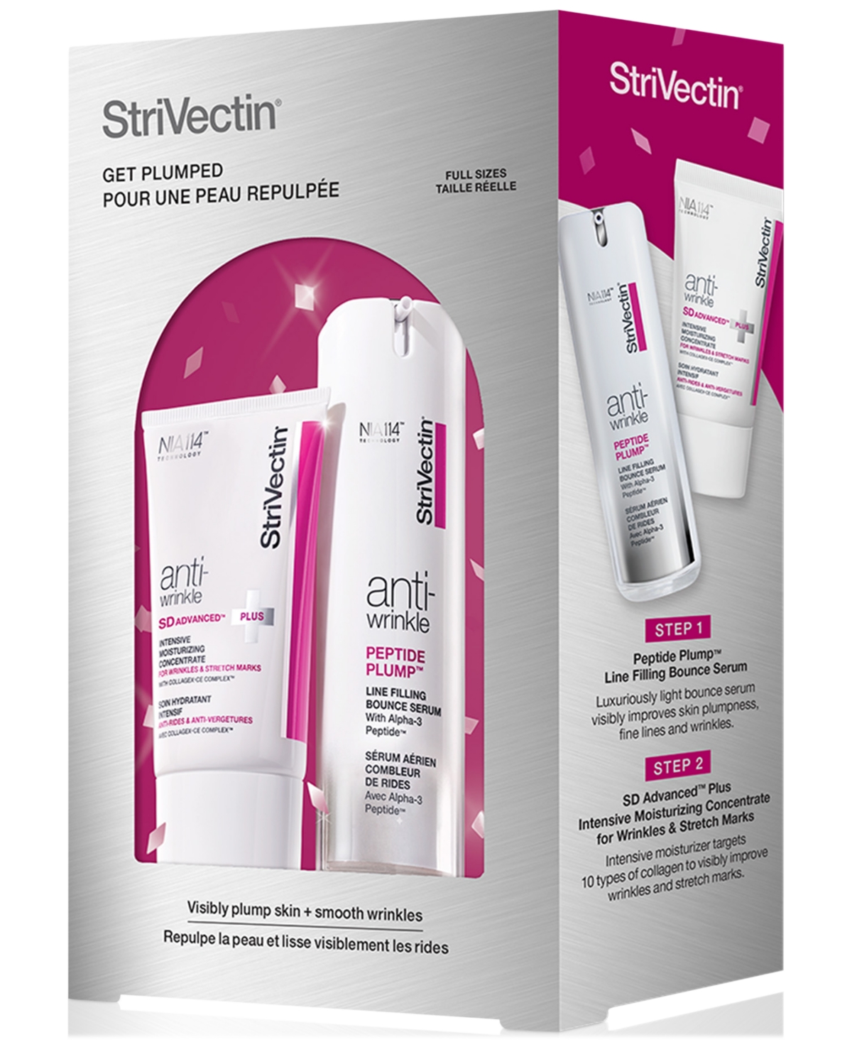Strivectin 2-pc. Get Plumped Anti-wrinkle Skincare Set In No Color