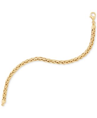 Lightweight Spiga Link Bracelet in 14k Gold