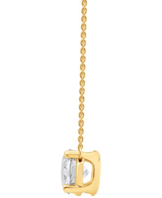 Certified Lab Grown Diamond Solitaire Pendant 18" Necklace (2-1/4 ct. t.w.) in 14k Gold