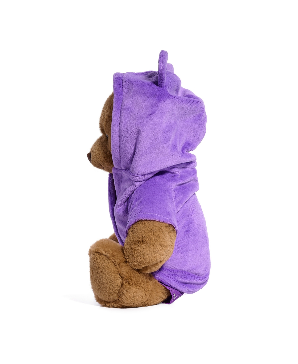 Geoffrey's Toy Box 9.5" Toy Plush Teddy Bear With Robe, Created For Macys In Pink