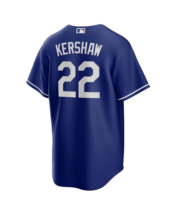 Nike Men's Clayton Kershaw Los Angeles Dodgers Official Player Replica ...