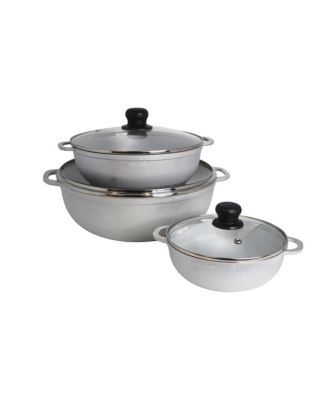 IMUSA Caldero 3-pc. Cookware Set, 30 cm. 24 cm. and 18 cm