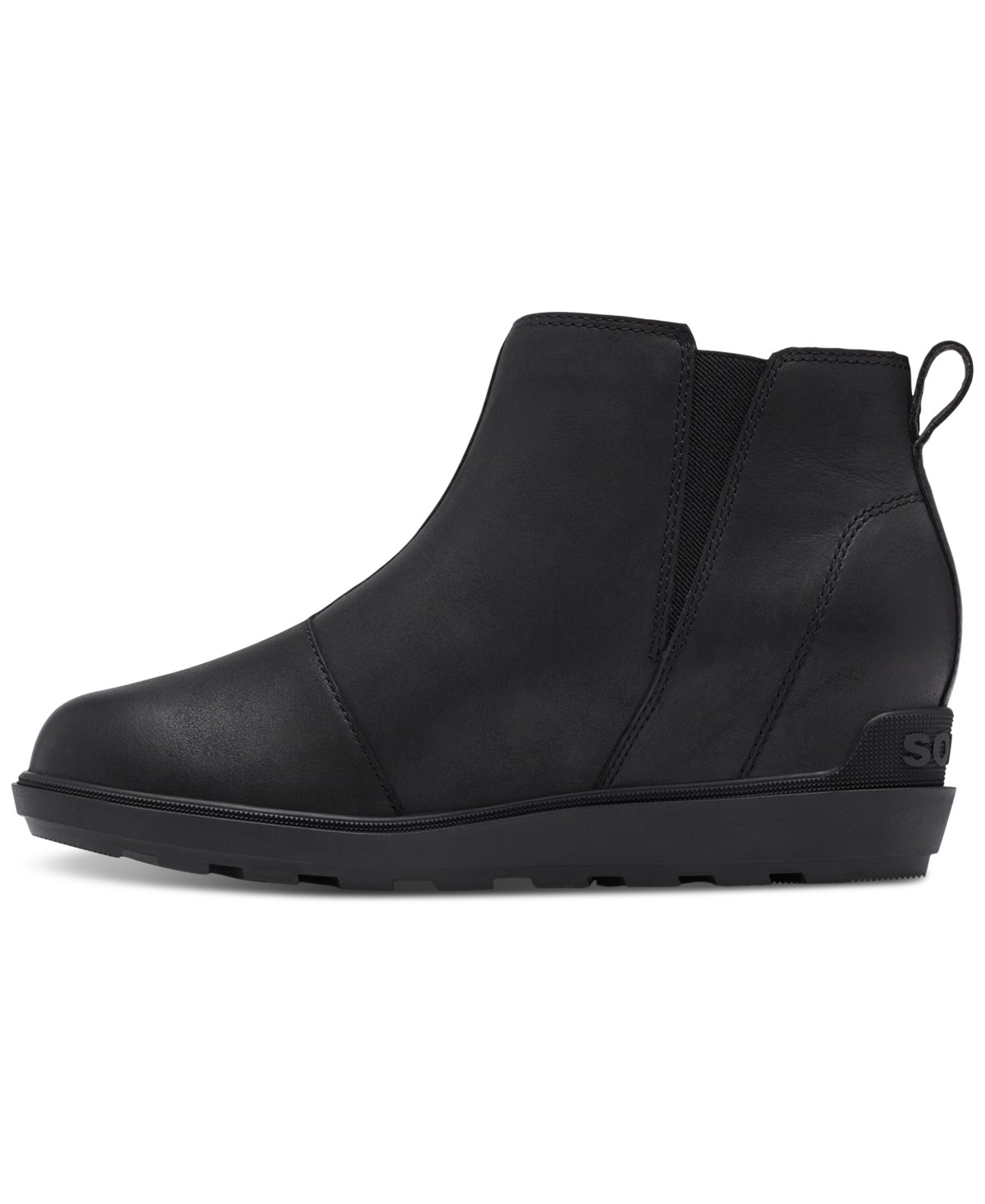 Sorel Women's Evie Ii Zip Wedge Booties - Black