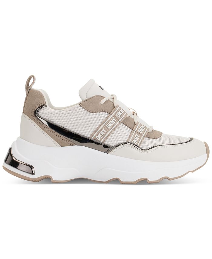 DKNY Women's Justine LaceUp SlipOn Sneakers Macy's