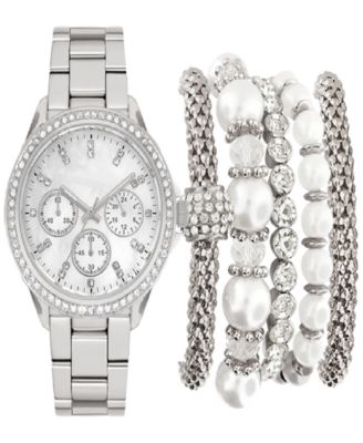 Jessica Carlyle - Women's Bracelet Watch 36mm Gift Set