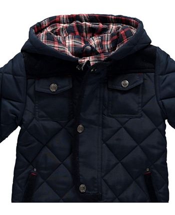 S Rothschild CO Rothschild Baby Boys Plaid Trim Quilted Barn