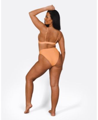 Women's Tangerine Squeeze Boost 'Em Up Bikini Top