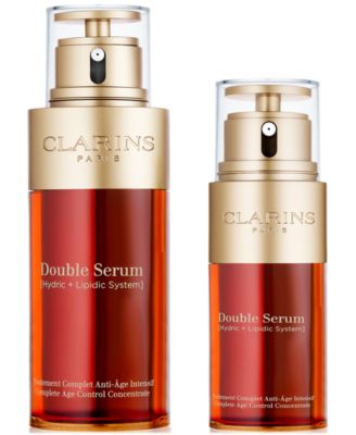 Clarins 2-pc Double Serum Firming & Smoothing Anti-Aging Set 