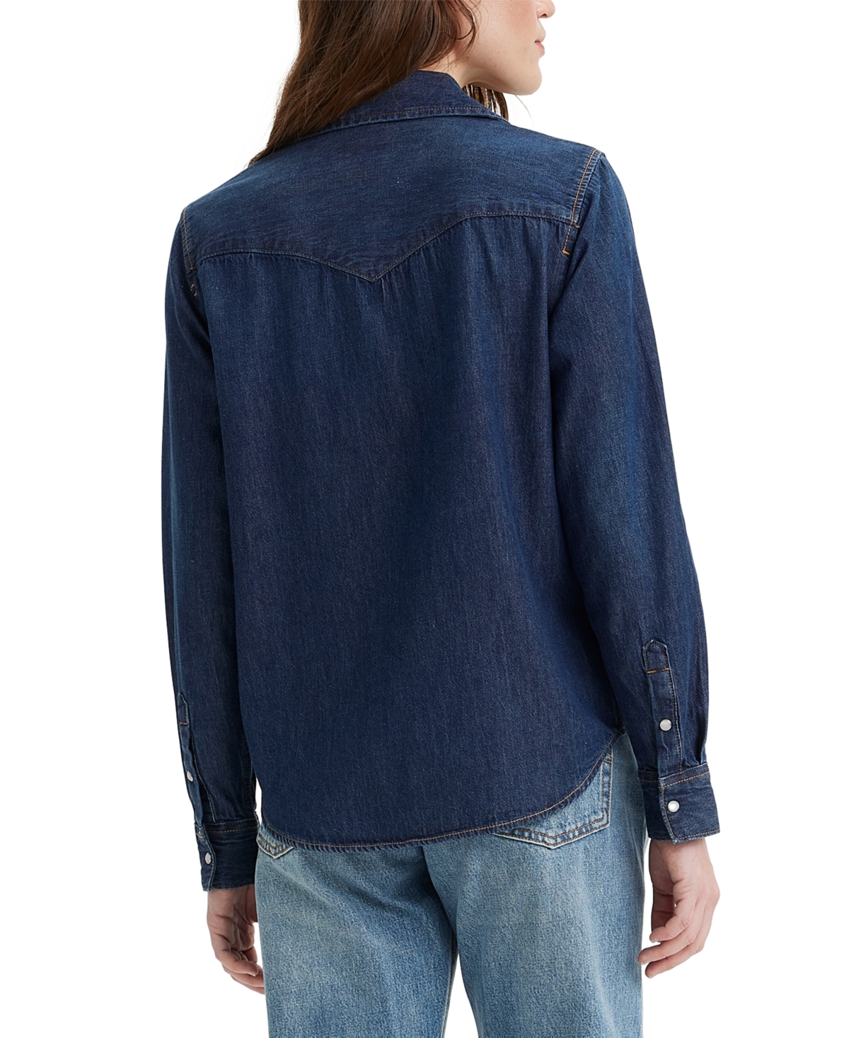 Levi's Iconic Western Buttondown In Blue