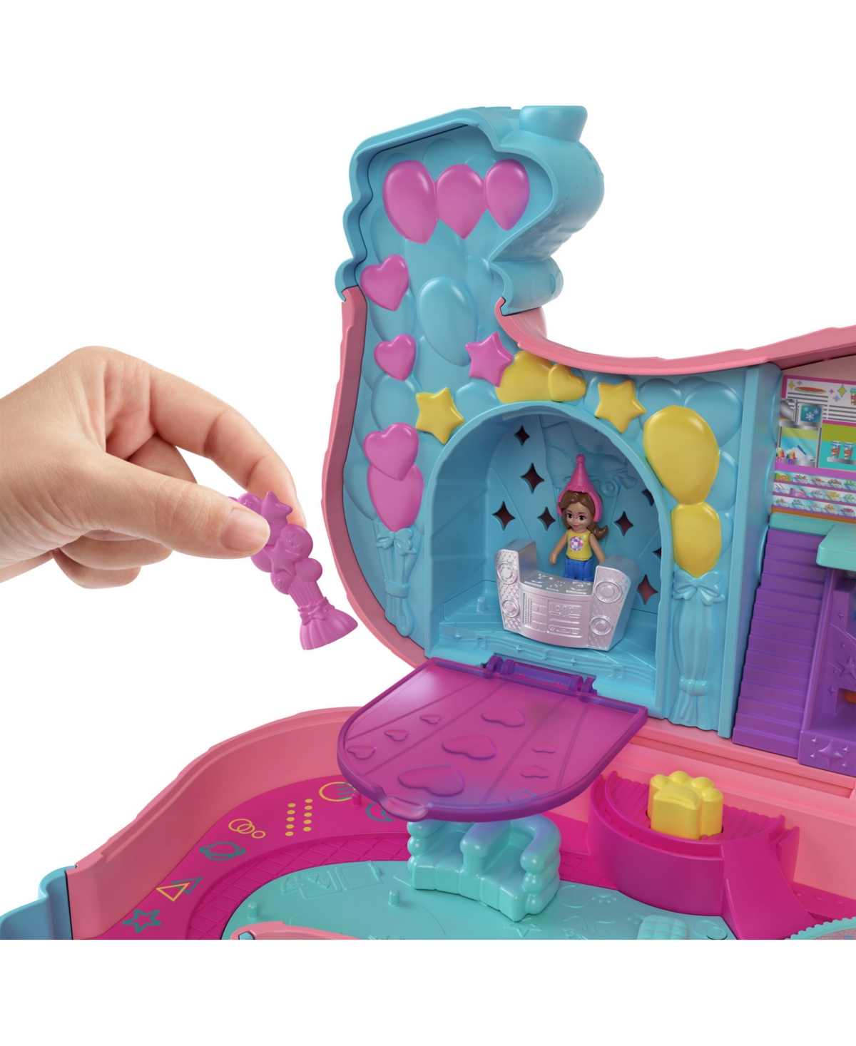 Shop Polly Pocket Dolls Puppy Party Playset In Multi-color