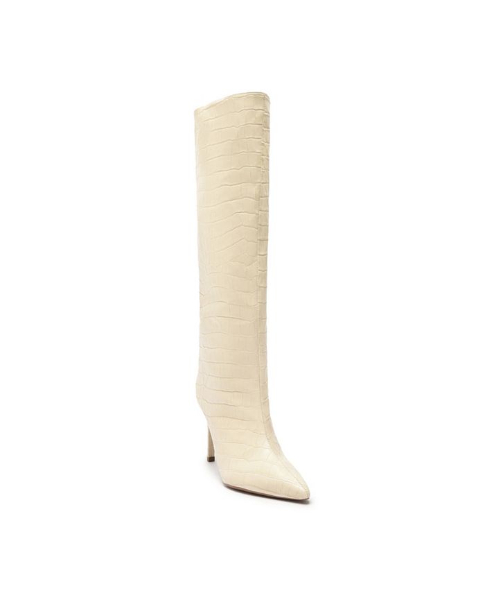 White boots at macy's hot sale