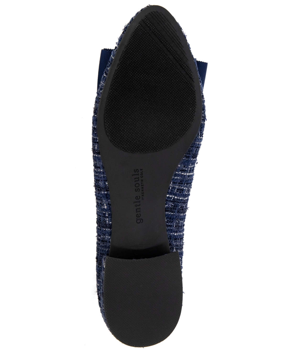 Gentle Souls Women's Atlas Flat Heel Sandal - Navy Fabric - Polyester