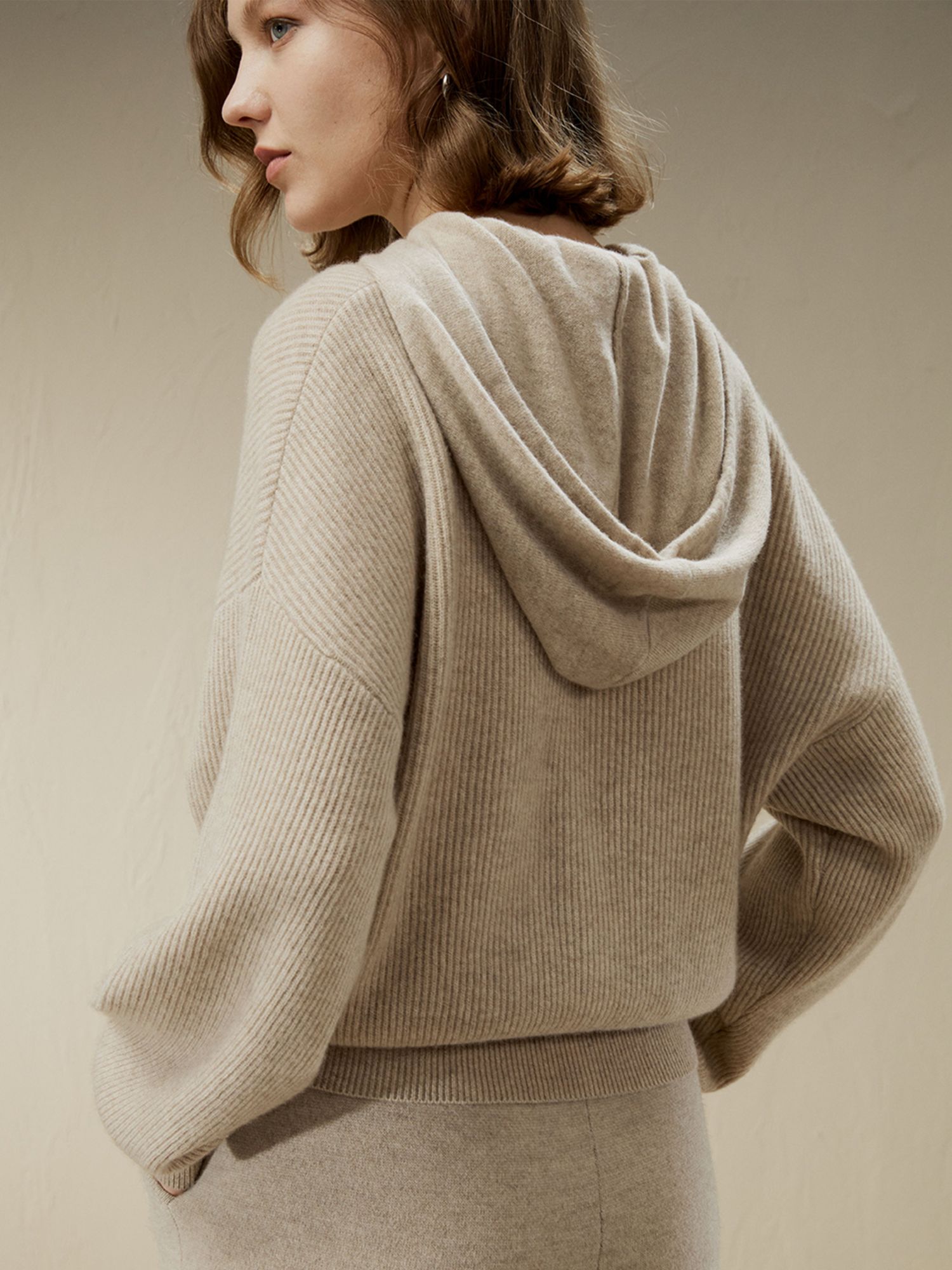 Women's Eshe 2-in-1 Cashmere Detachable Hoodie