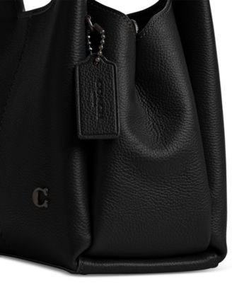 Lana Small Pebble Leather Shoulder Bag 23