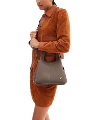 Lana Small Pebble Leather Shoulder Bag 23