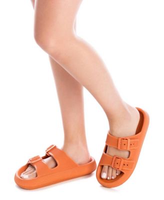 Women's Rubber Flat Sandals By  Brick