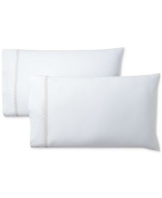 Spencer Cable Embroidery Pillowcase Set, King